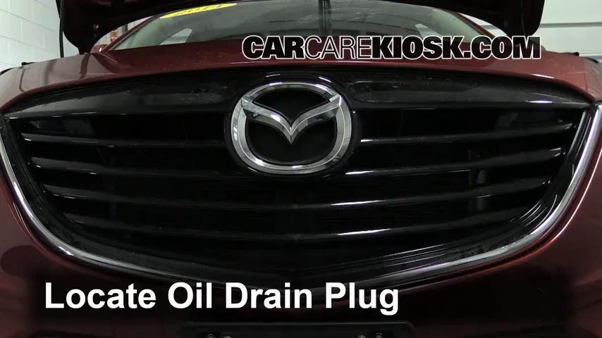 2014 Mazda CX-9 Touring 3.7L V6 Sport Utility (4 Door) Oil Change Oil and Oil Filter